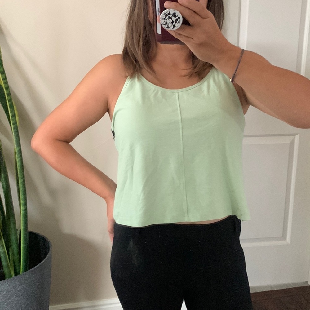 NWT KYODAN Pullover Soft Cropped Athletic Tank. L